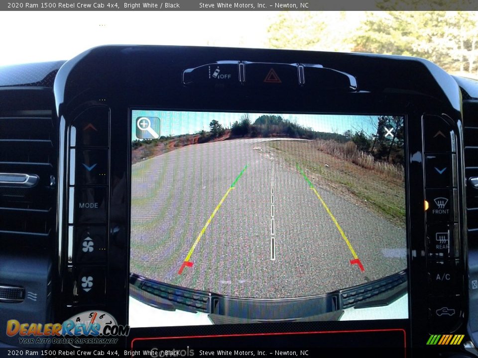 2020 Ram 1500 Rebel Crew Cab 4x4 Bright White / Black Photo #32