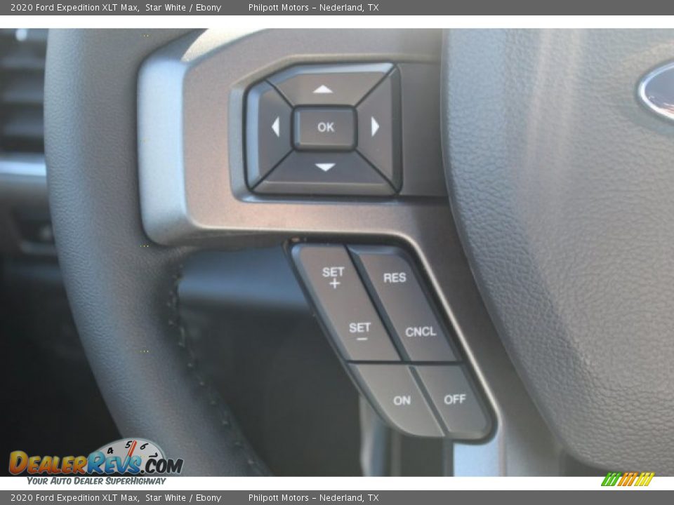 2020 Ford Expedition XLT Max Star White / Ebony Photo #12