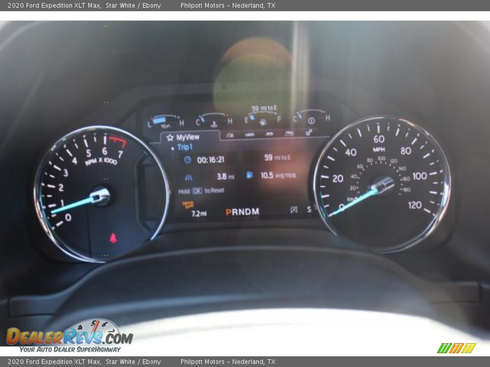 2020 Ford Expedition XLT Max Star White / Ebony Photo #14