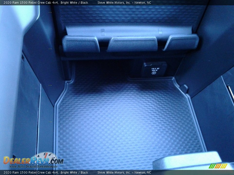 2020 Ram 1500 Rebel Crew Cab 4x4 Bright White / Black Photo #35
