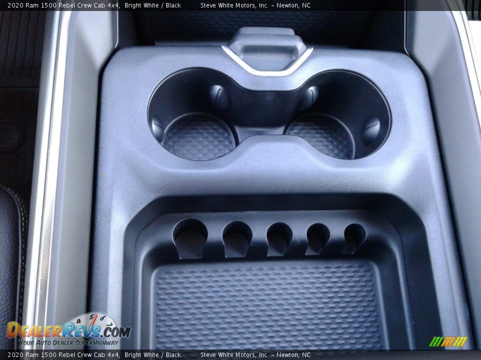 2020 Ram 1500 Rebel Crew Cab 4x4 Bright White / Black Photo #36