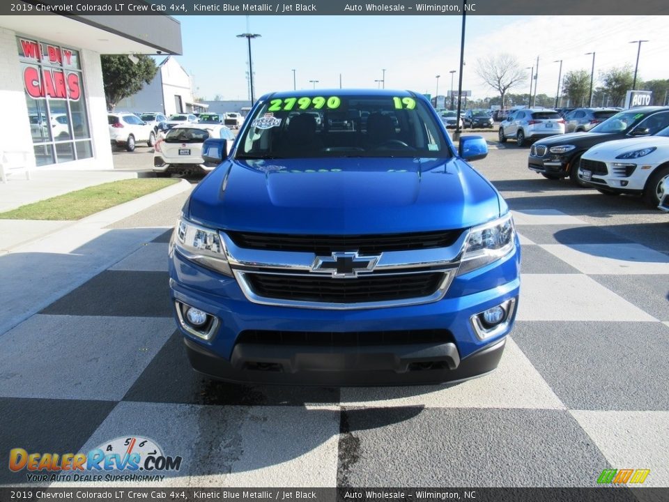 2019 Chevrolet Colorado LT Crew Cab 4x4 Kinetic Blue Metallic / Jet Black Photo #2