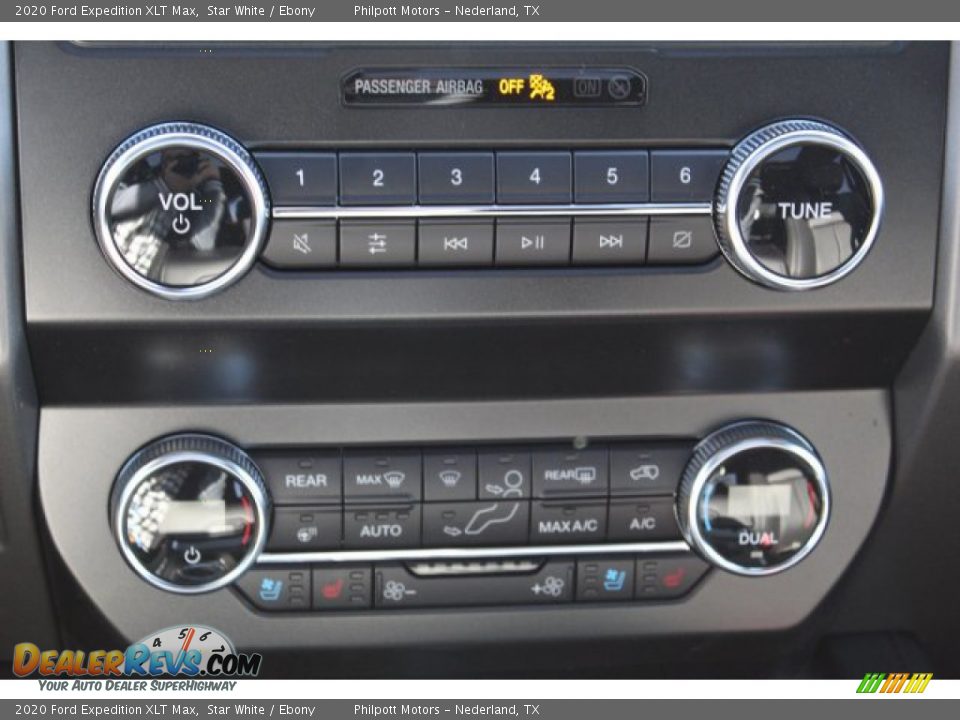 2020 Ford Expedition XLT Max Star White / Ebony Photo #17