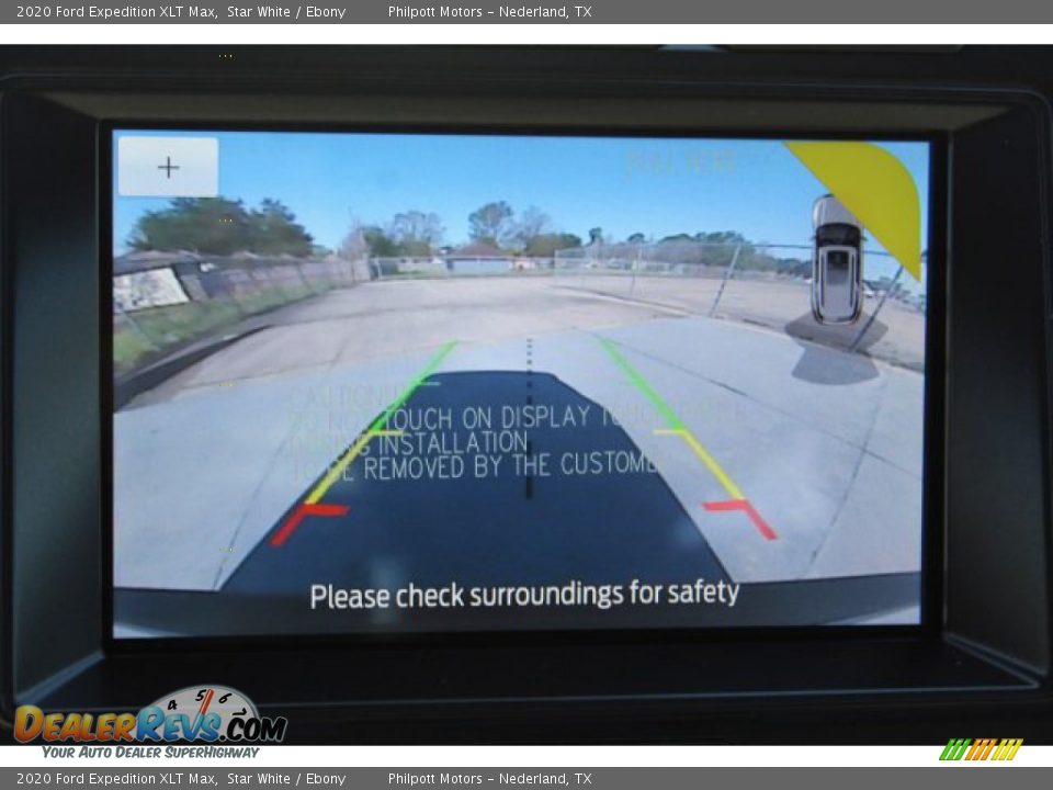 2020 Ford Expedition XLT Max Star White / Ebony Photo #19