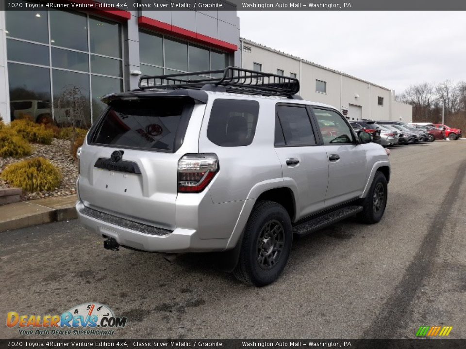 2020 Toyota 4Runner Venture Edition 4x4 Classic Silver Metallic / Graphite Photo #27