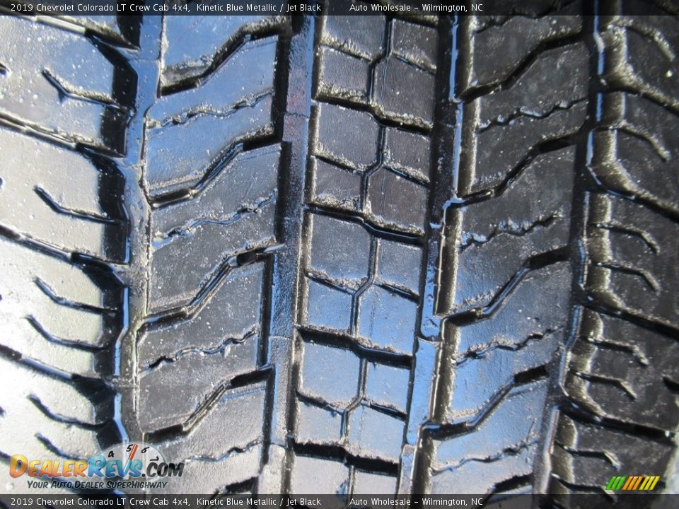 2019 Chevrolet Colorado LT Crew Cab 4x4 Kinetic Blue Metallic / Jet Black Photo #10