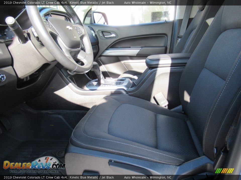 2019 Chevrolet Colorado LT Crew Cab 4x4 Kinetic Blue Metallic / Jet Black Photo #11