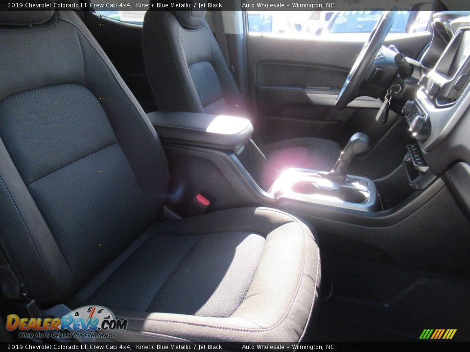 2019 Chevrolet Colorado LT Crew Cab 4x4 Kinetic Blue Metallic / Jet Black Photo #13