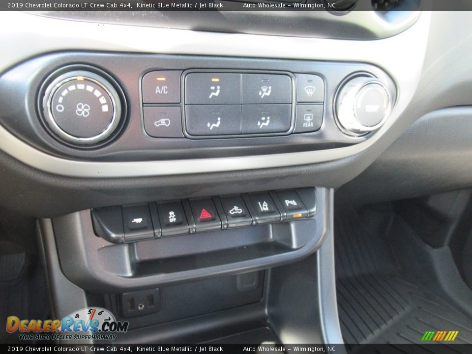 2019 Chevrolet Colorado LT Crew Cab 4x4 Kinetic Blue Metallic / Jet Black Photo #20