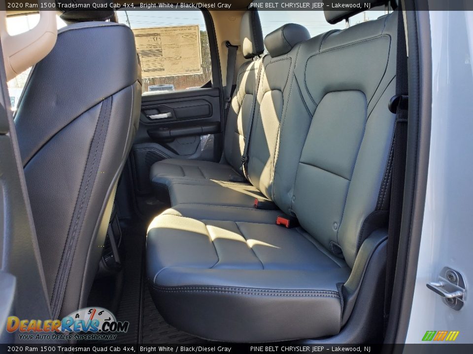 2020 Ram 1500 Tradesman Quad Cab 4x4 Bright White / Black/Diesel Gray Photo #6