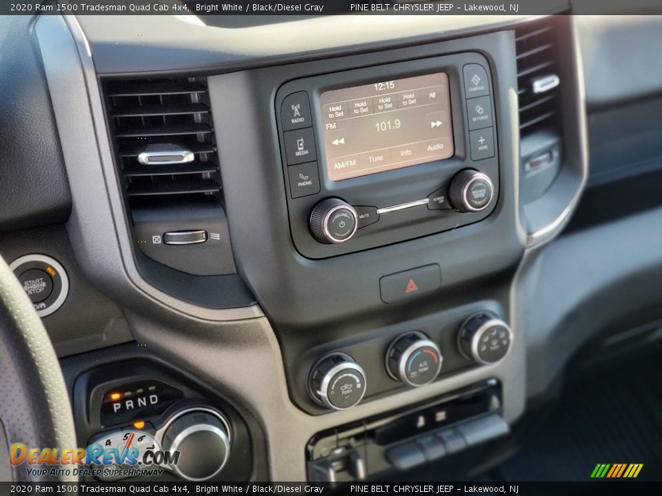 2020 Ram 1500 Tradesman Quad Cab 4x4 Bright White / Black/Diesel Gray Photo #10