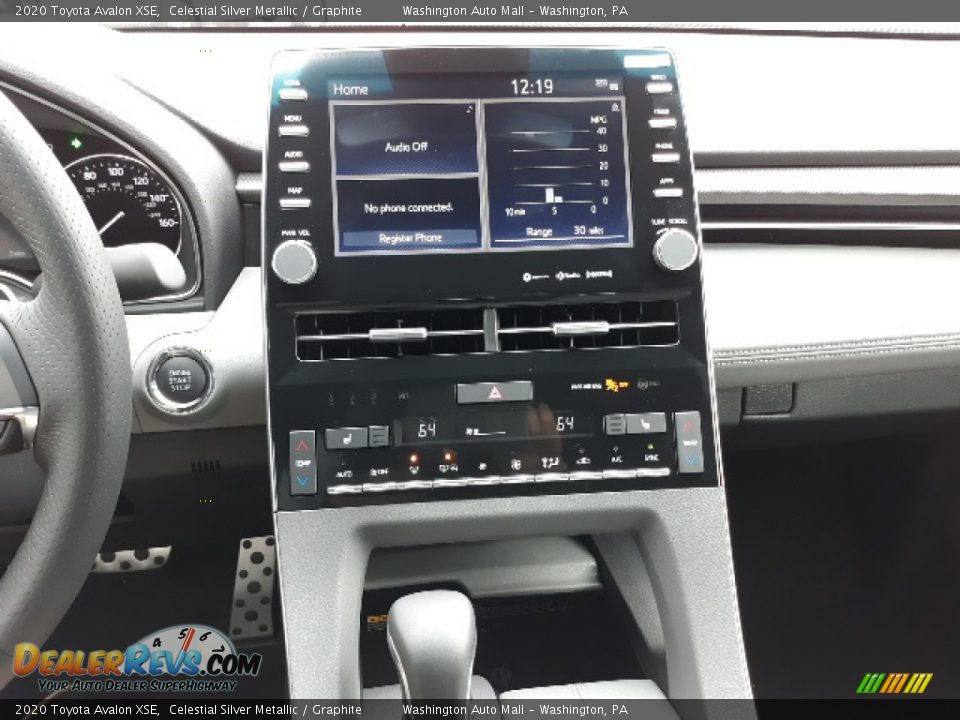 2020 Toyota Avalon XSE Celestial Silver Metallic / Graphite Photo #11