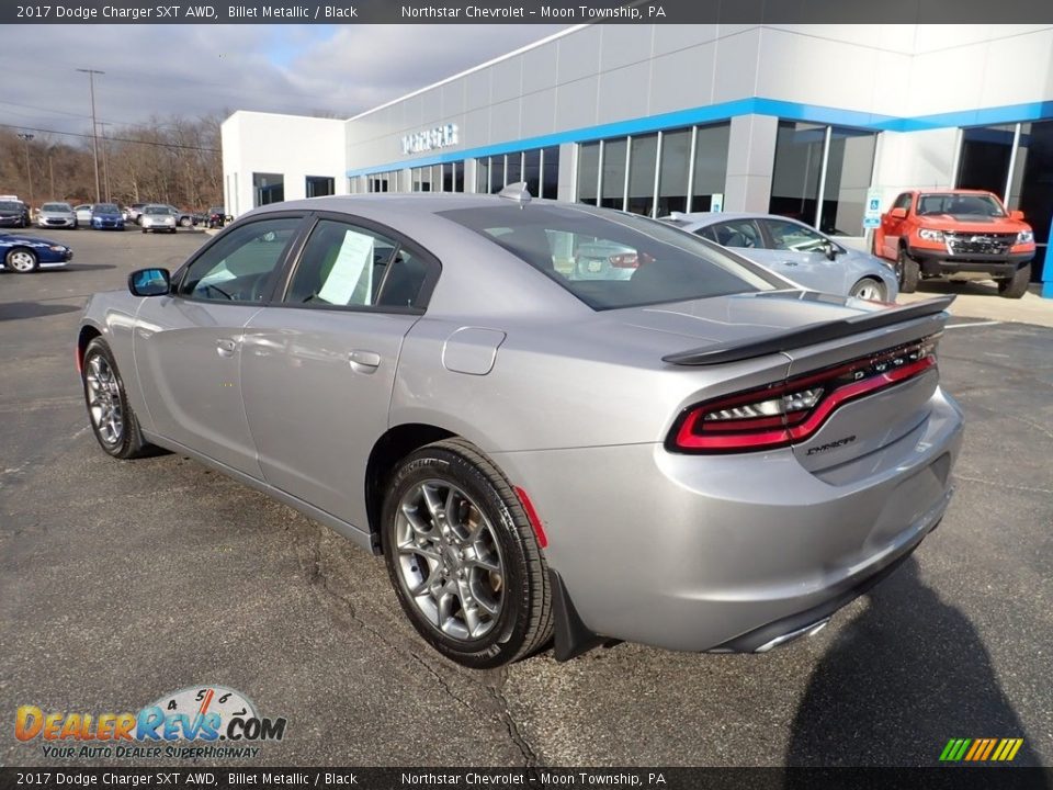 2017 Dodge Charger SXT AWD Billet Metallic / Black Photo #4
