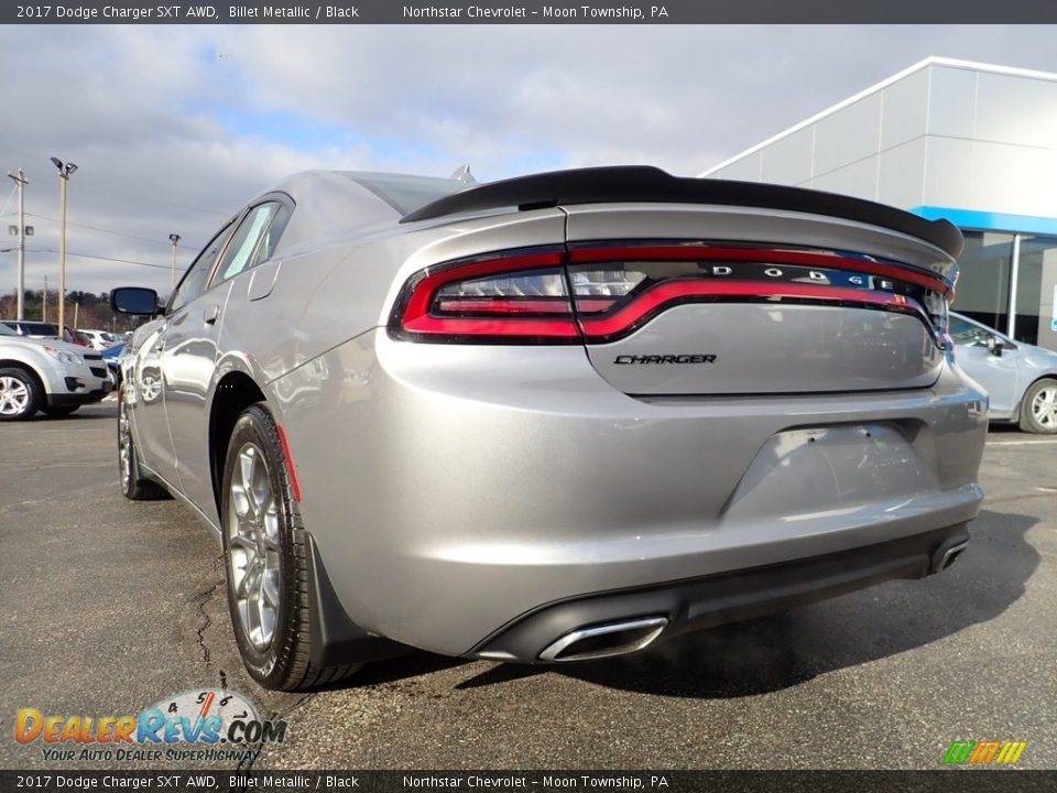 2017 Dodge Charger SXT AWD Billet Metallic / Black Photo #5