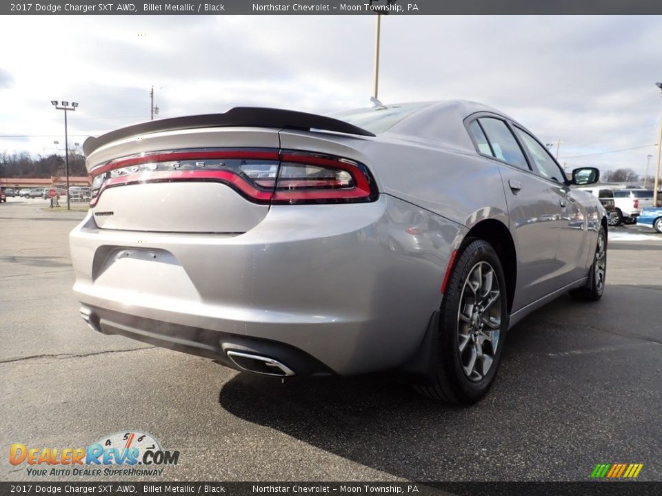 2017 Dodge Charger SXT AWD Billet Metallic / Black Photo #7