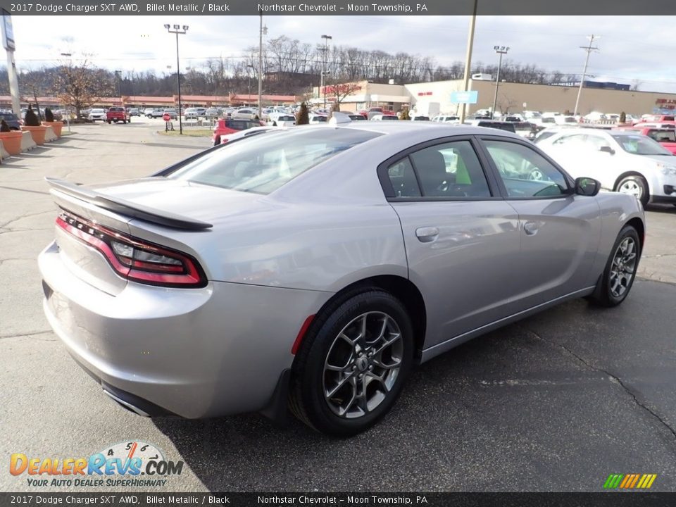 2017 Dodge Charger SXT AWD Billet Metallic / Black Photo #8