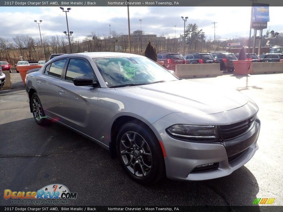 2017 Dodge Charger SXT AWD Billet Metallic / Black Photo #10