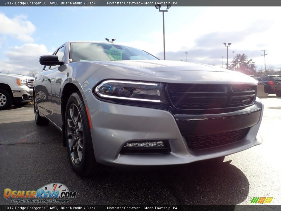 2017 Dodge Charger SXT AWD Billet Metallic / Black Photo #11