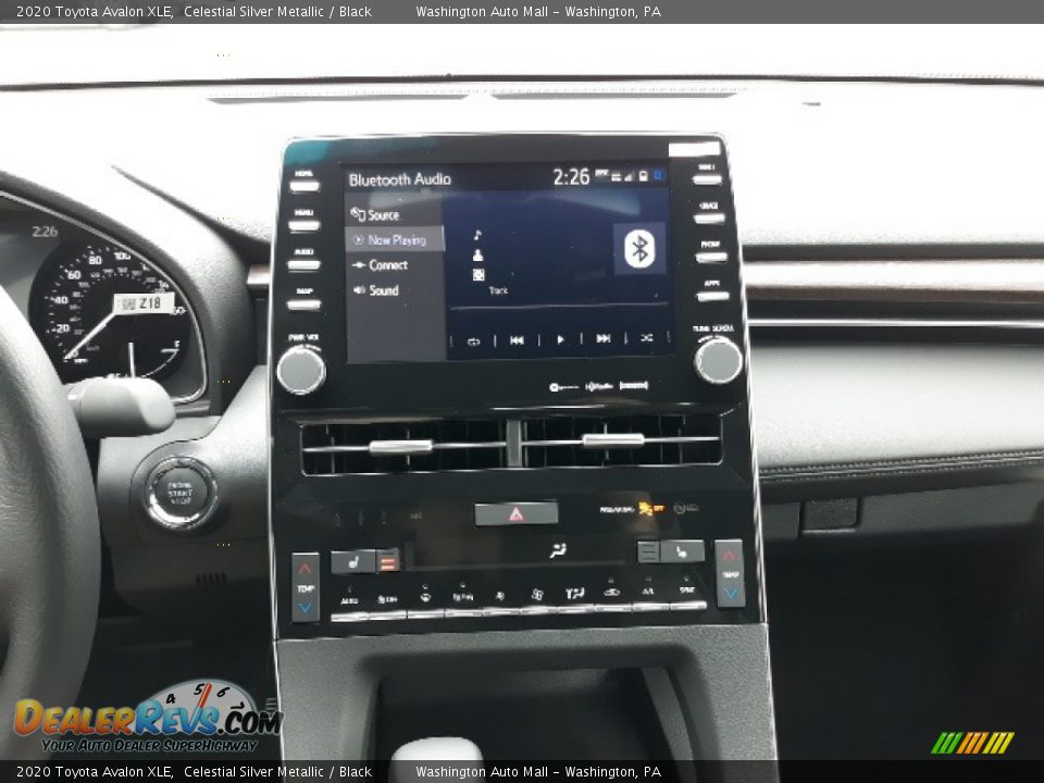 2020 Toyota Avalon XLE Celestial Silver Metallic / Black Photo #36