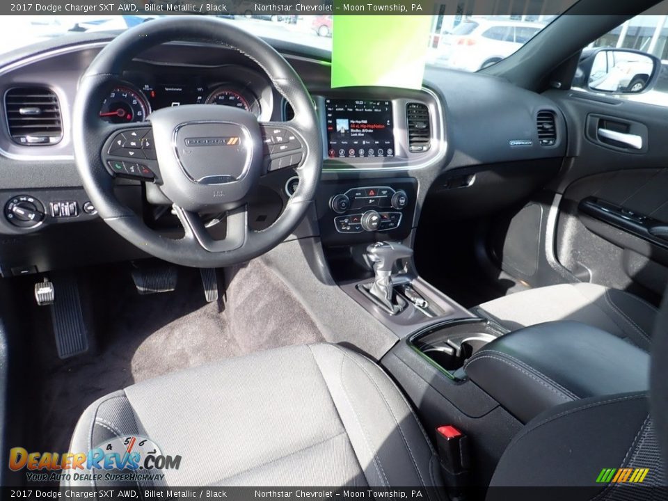2017 Dodge Charger SXT AWD Billet Metallic / Black Photo #21