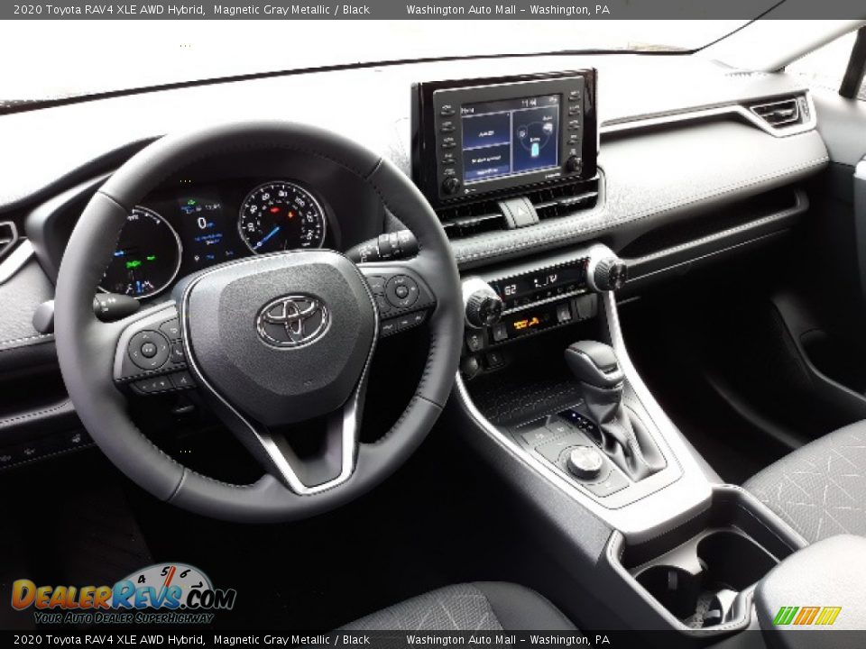 2020 Toyota RAV4 XLE AWD Hybrid Magnetic Gray Metallic / Black Photo #3