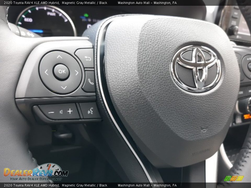 2020 Toyota RAV4 XLE AWD Hybrid Magnetic Gray Metallic / Black Photo #5
