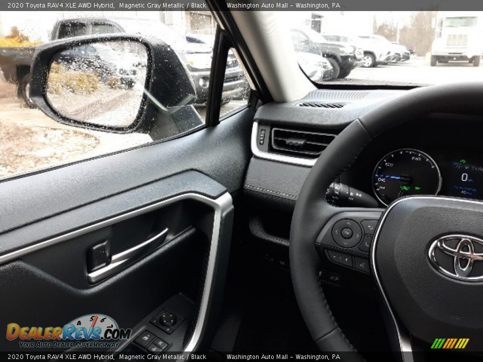 2020 Toyota RAV4 XLE AWD Hybrid Magnetic Gray Metallic / Black Photo #7