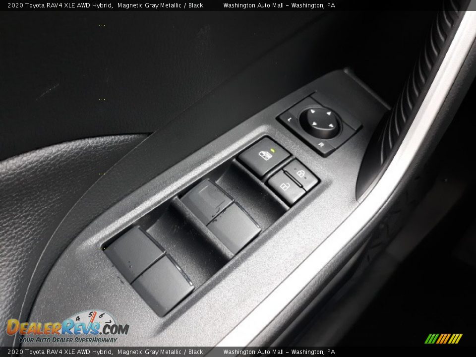 2020 Toyota RAV4 XLE AWD Hybrid Magnetic Gray Metallic / Black Photo #8