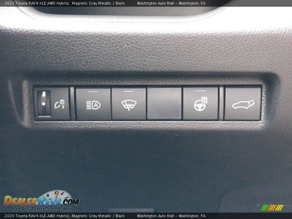 2020 Toyota RAV4 XLE AWD Hybrid Magnetic Gray Metallic / Black Photo #9