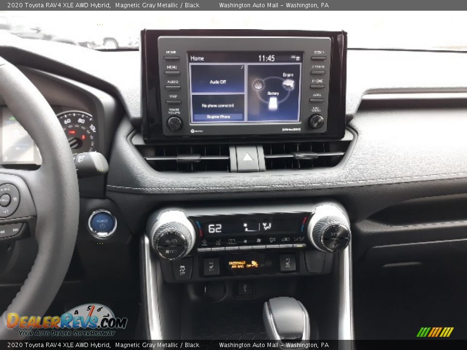 2020 Toyota RAV4 XLE AWD Hybrid Magnetic Gray Metallic / Black Photo #11