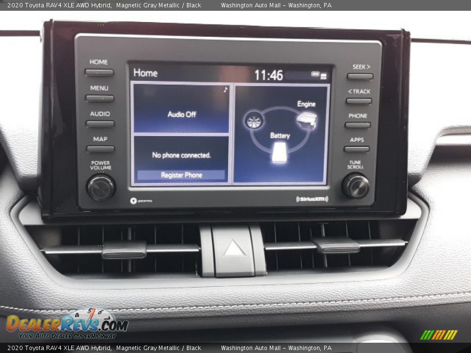 2020 Toyota RAV4 XLE AWD Hybrid Magnetic Gray Metallic / Black Photo #12