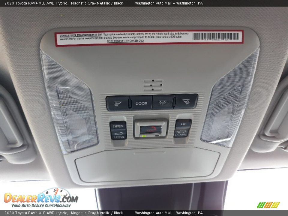2020 Toyota RAV4 XLE AWD Hybrid Magnetic Gray Metallic / Black Photo #21