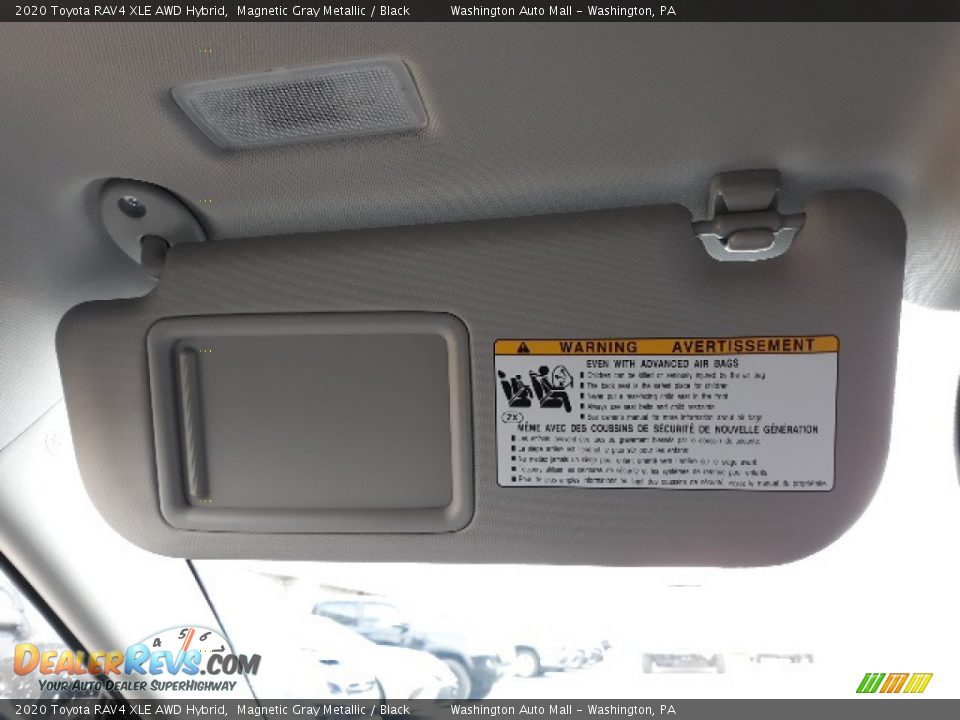 2020 Toyota RAV4 XLE AWD Hybrid Magnetic Gray Metallic / Black Photo #22