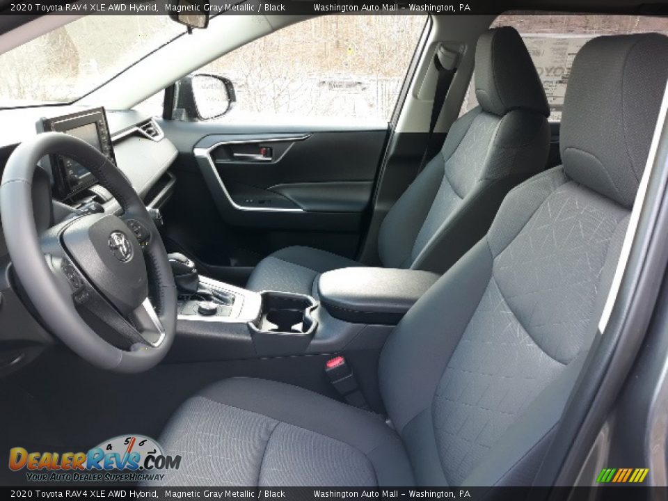 2020 Toyota RAV4 XLE AWD Hybrid Magnetic Gray Metallic / Black Photo #24