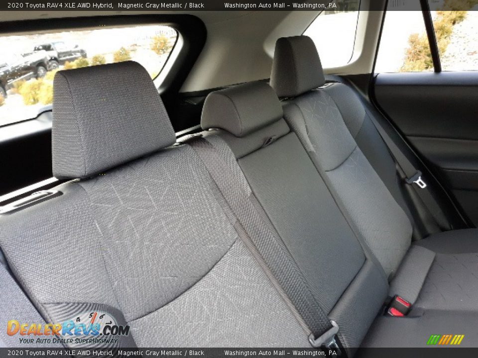 2020 Toyota RAV4 XLE AWD Hybrid Magnetic Gray Metallic / Black Photo #35