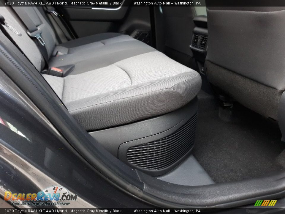 2020 Toyota RAV4 XLE AWD Hybrid Magnetic Gray Metallic / Black Photo #36