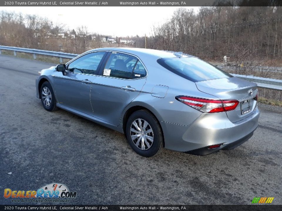 2020 Toyota Camry Hybrid LE Celestial Silver Metallic / Ash Photo #2