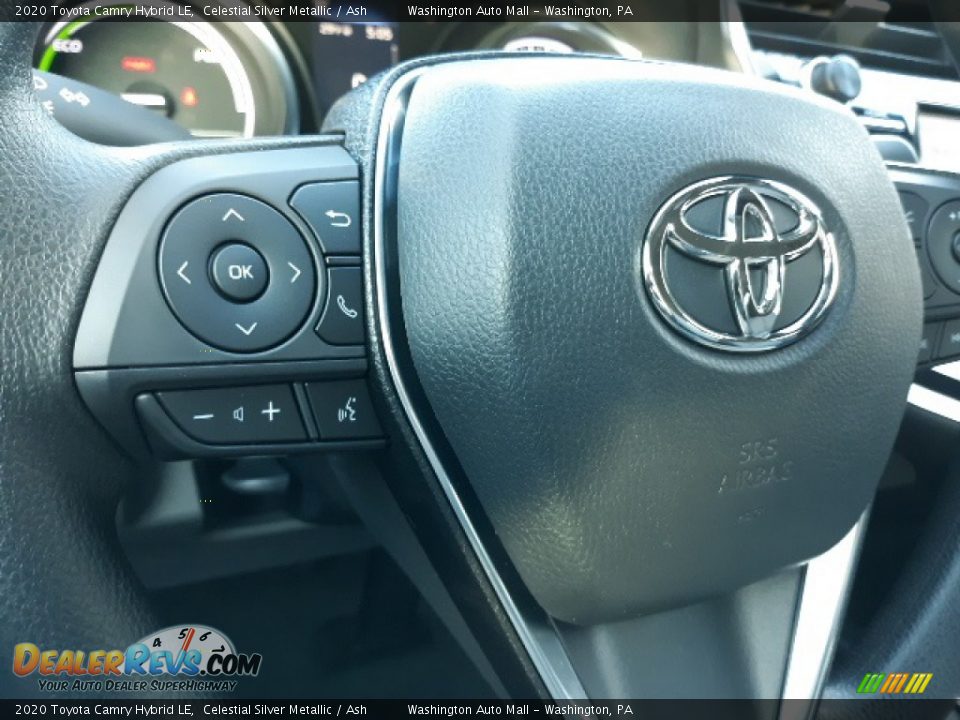 2020 Toyota Camry Hybrid LE Celestial Silver Metallic / Ash Photo #5