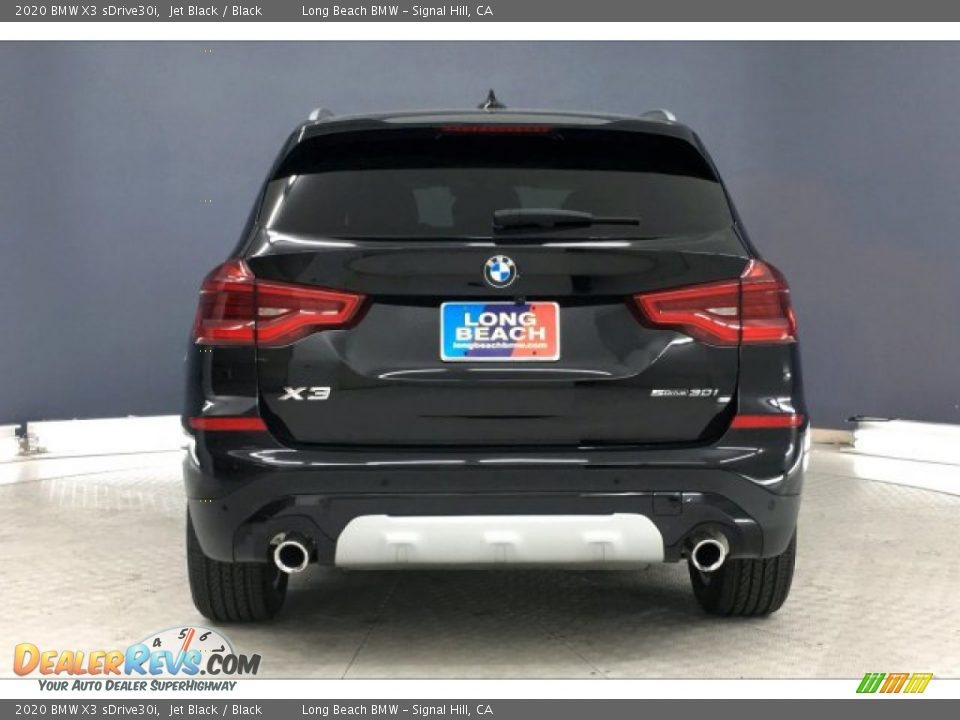 2020 BMW X3 sDrive30i Jet Black / Black Photo #3