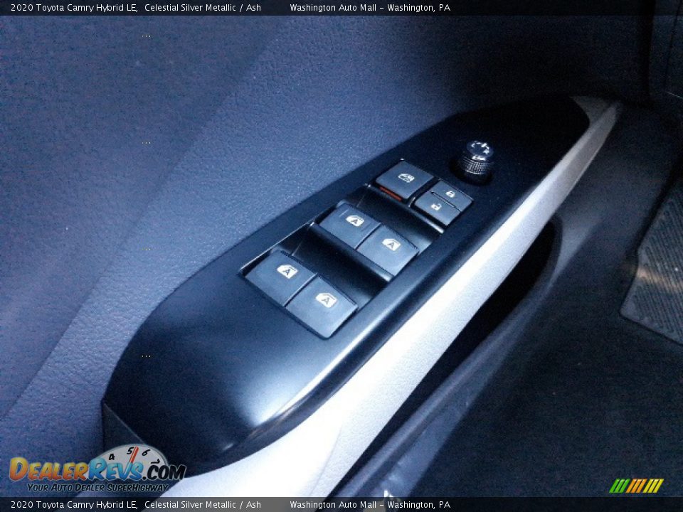 2020 Toyota Camry Hybrid LE Celestial Silver Metallic / Ash Photo #8