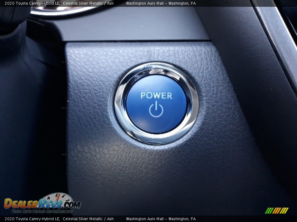 2020 Toyota Camry Hybrid LE Celestial Silver Metallic / Ash Photo #10