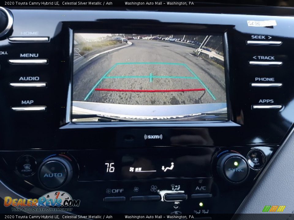 2020 Toyota Camry Hybrid LE Celestial Silver Metallic / Ash Photo #12