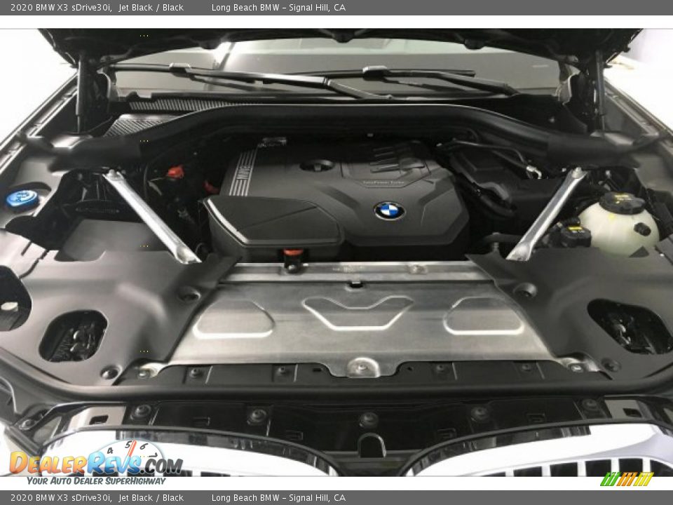 2020 BMW X3 sDrive30i Jet Black / Black Photo #9
