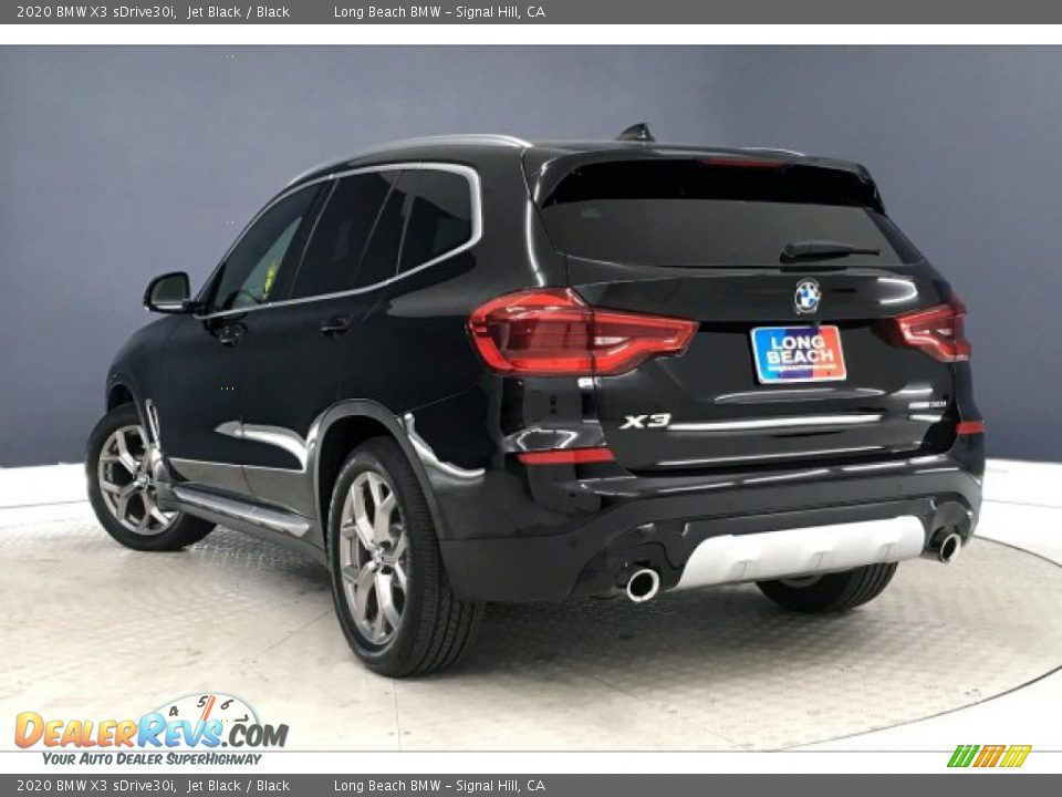 2020 BMW X3 sDrive30i Jet Black / Black Photo #10