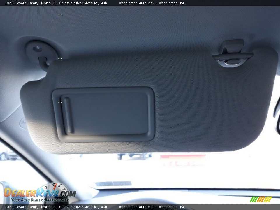 2020 Toyota Camry Hybrid LE Celestial Silver Metallic / Ash Photo #17