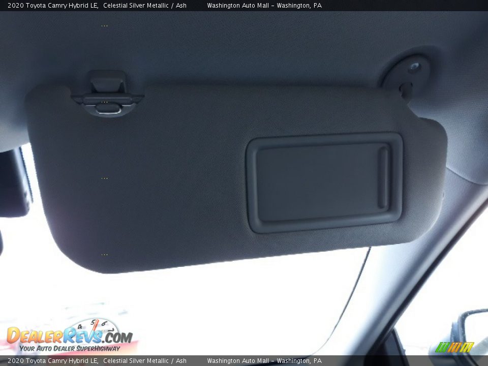 2020 Toyota Camry Hybrid LE Celestial Silver Metallic / Ash Photo #18