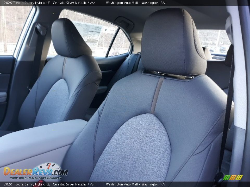 2020 Toyota Camry Hybrid LE Celestial Silver Metallic / Ash Photo #20