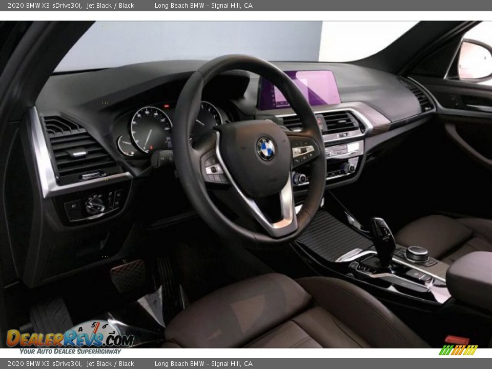 2020 BMW X3 sDrive30i Jet Black / Black Photo #17