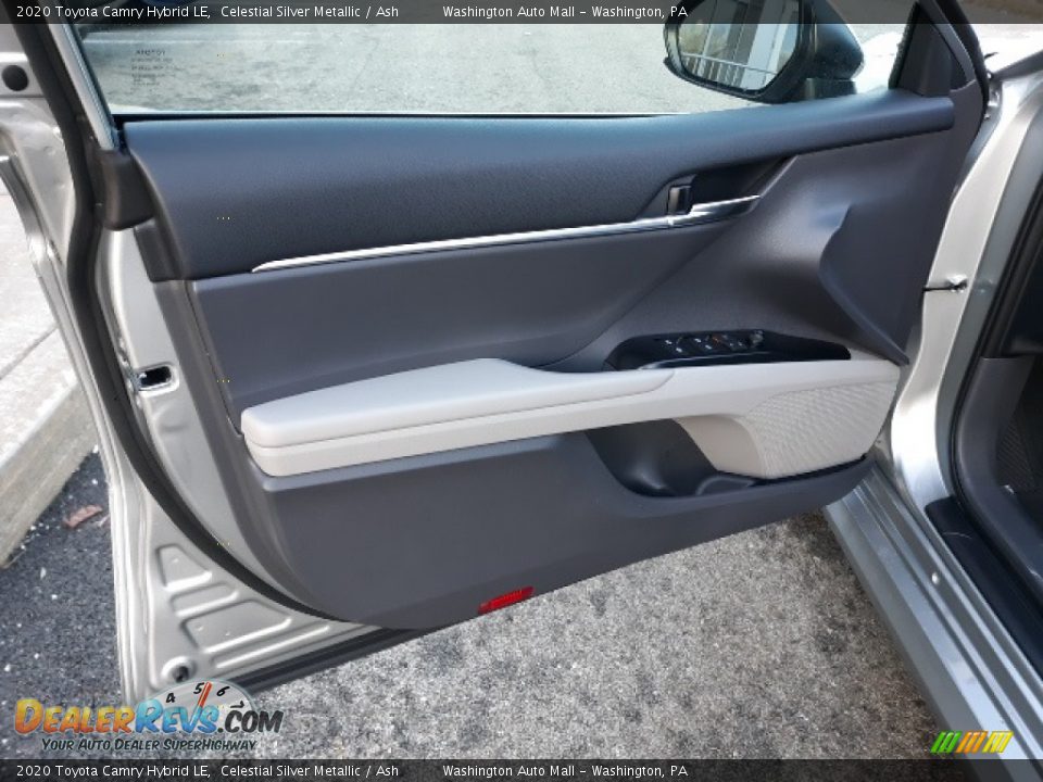 2020 Toyota Camry Hybrid LE Celestial Silver Metallic / Ash Photo #22