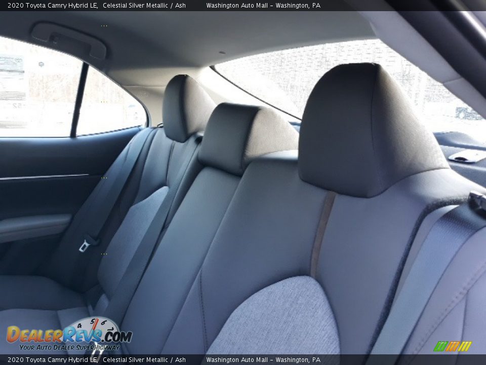 2020 Toyota Camry Hybrid LE Celestial Silver Metallic / Ash Photo #24